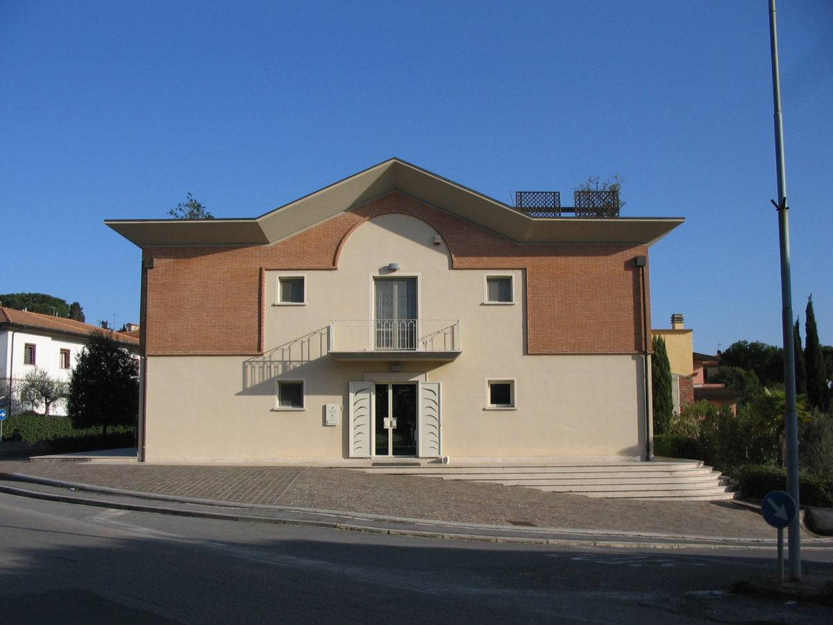 La sede dello Studio Rosi in via Bientina a Santa Maria a Monte